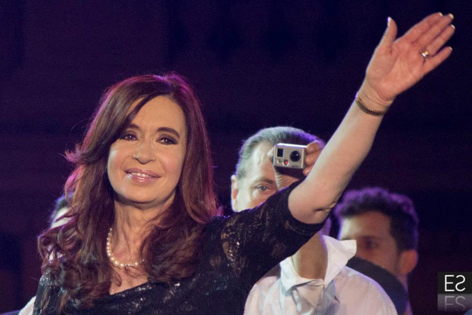 Fotografía en carrusel de Cristina Kirchner por Estanislao Santos