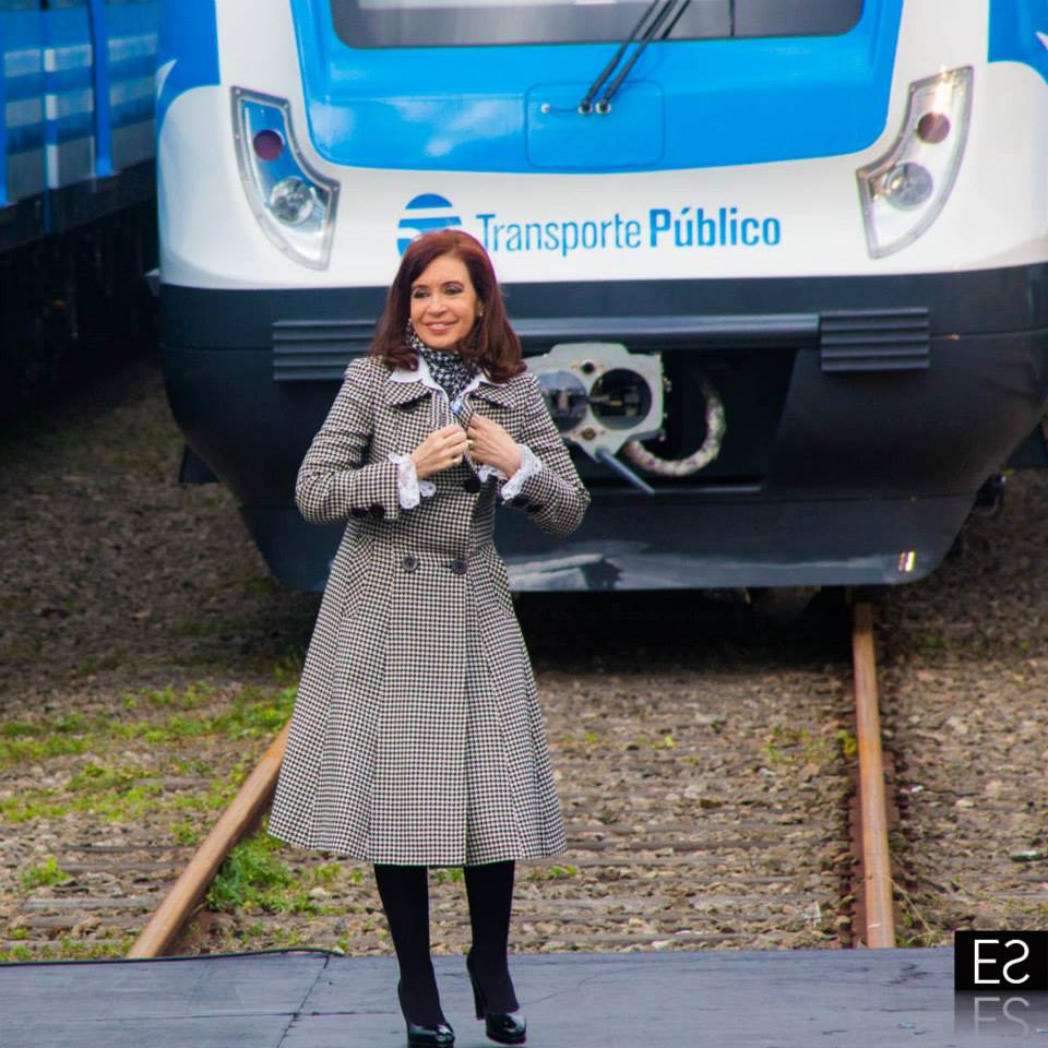 Fotografía en carrusel de Cristina Kirchner por Estanislao Santos