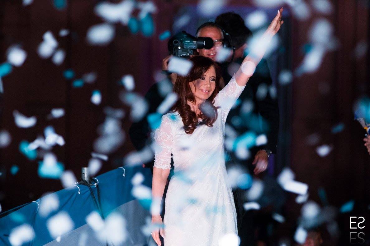 Fotografía en carrusel de Cristina Kirchner por Estanislao Santos