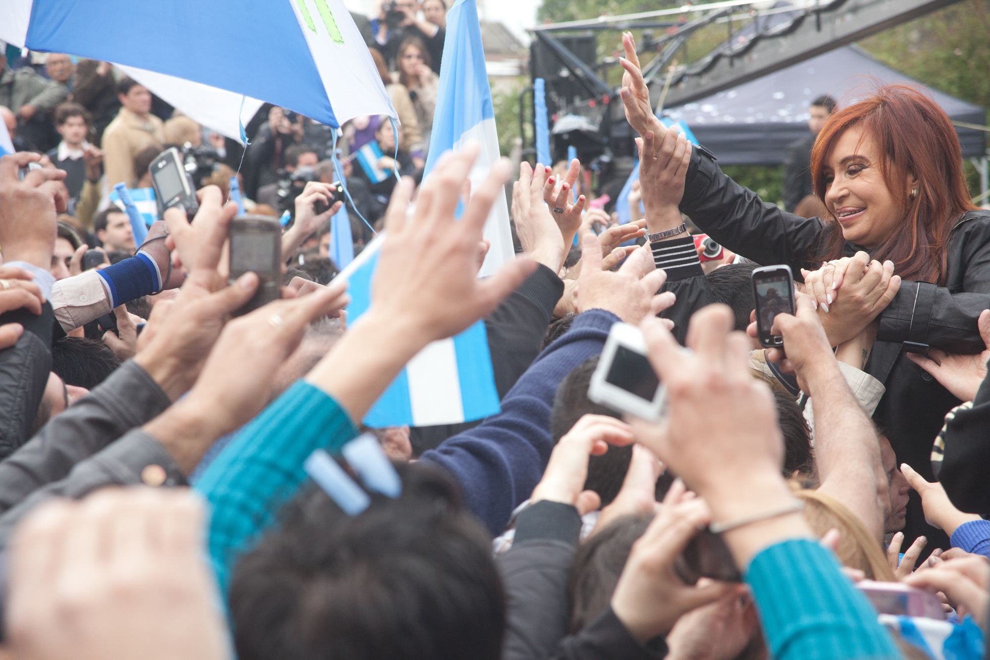 Foto de Cristina Kirchner por Estanislao Santos