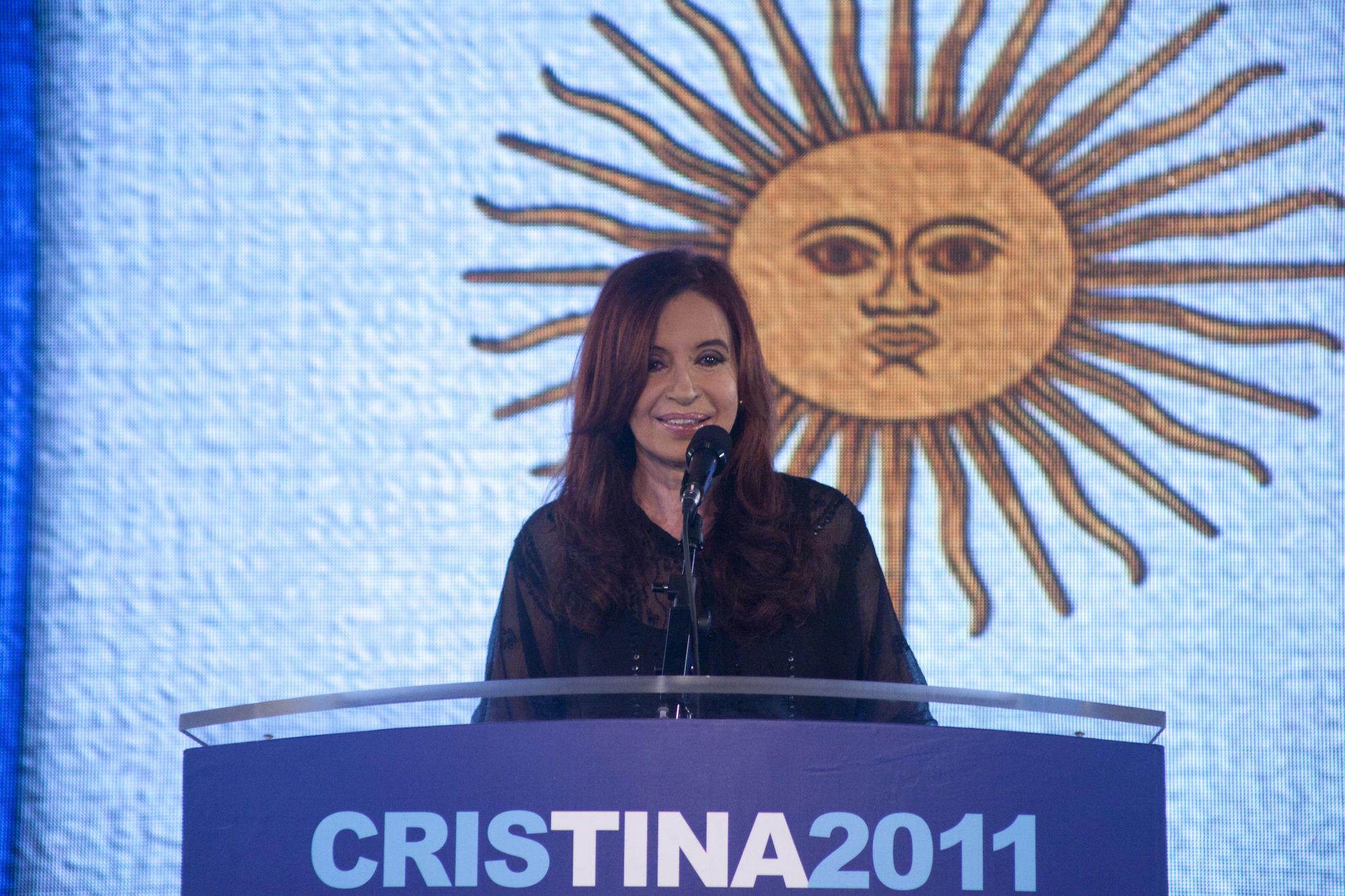 Foto de Cristina Kirchner por Estanislao Santos